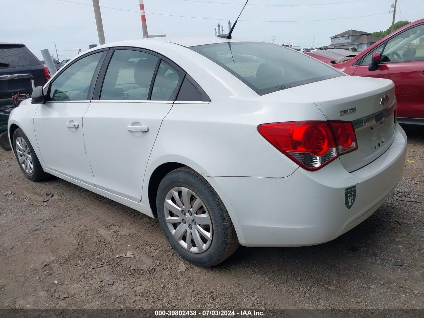 1G1PC5SH1B7273148 | 2011 CHEVROLET CRUZE