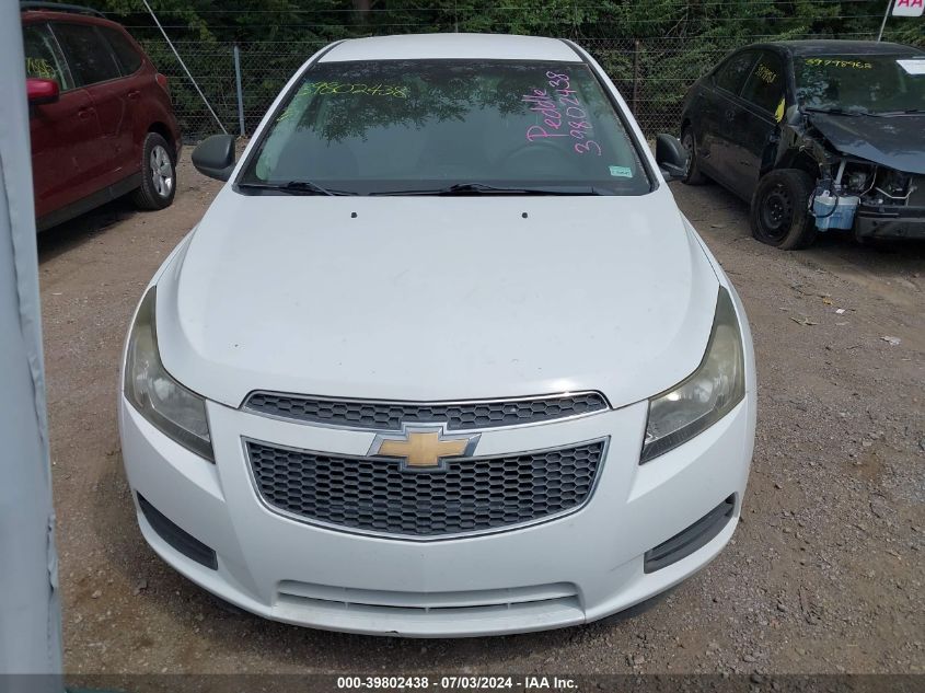 1G1PC5SH1B7273148 | 2011 CHEVROLET CRUZE