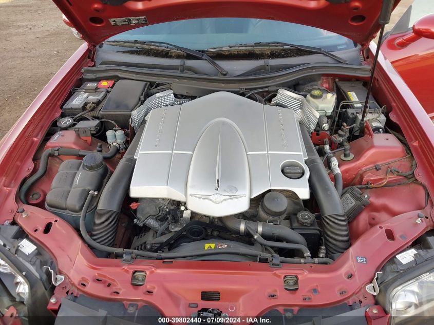 2004 Chrysler Crossfire VIN: 1C3AN69LX4X009683 Lot: 39802440