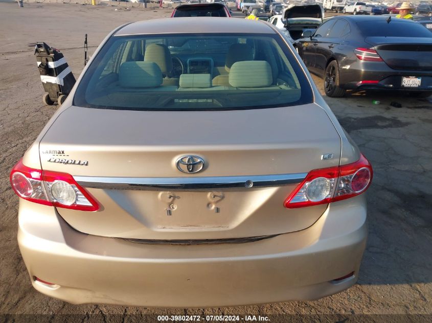 2011 Toyota Corolla Le VIN: 2T1BU4EE1BC543343 Lot: 39802472