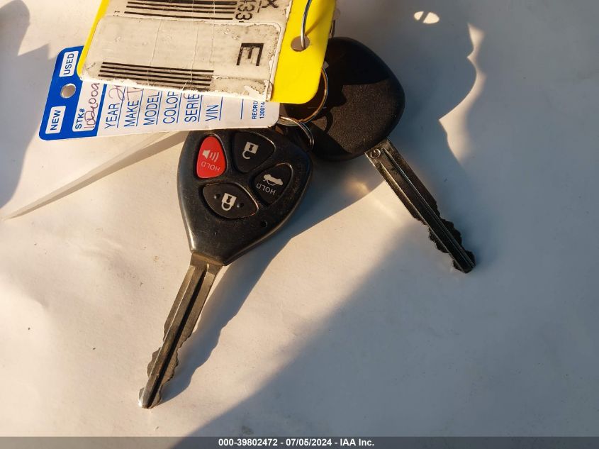 2011 Toyota Corolla Le VIN: 2T1BU4EE1BC543343 Lot: 39802472