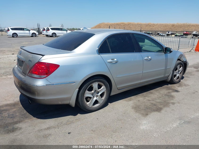 2008 Acura Rl 3.5 VIN: JH4KB16518C000528 Lot: 39802474