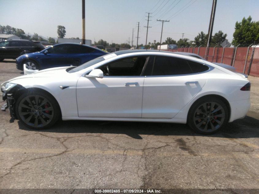 2019 Tesla Model S 100D/Long Range/P100D/Performance VIN: 5YJSA1E48KF331968 Lot: 39802485