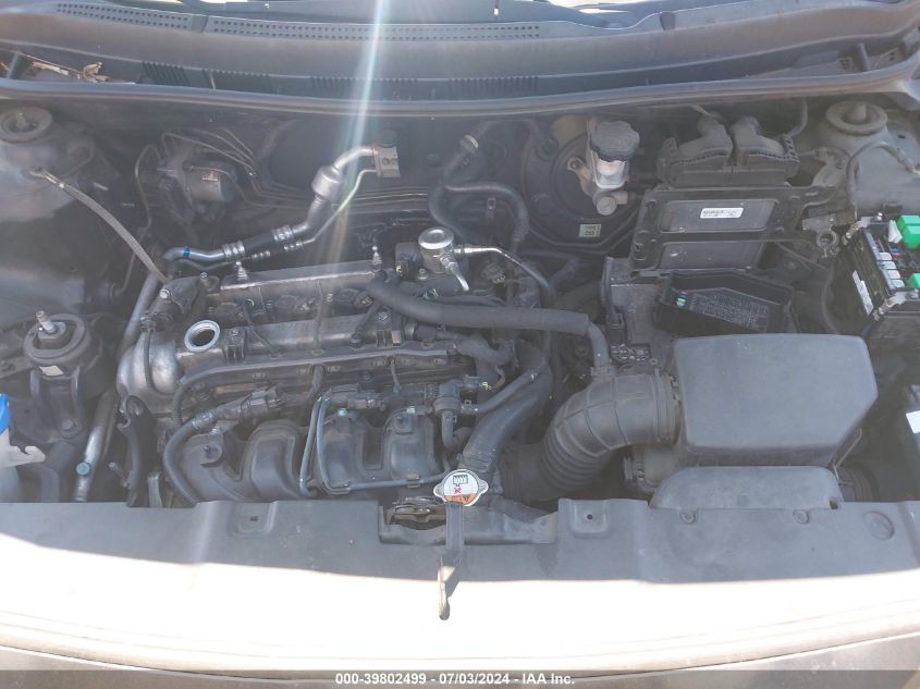 2013 Hyundai Accent Gls/Gs VIN: KMHCT4AE1DU284674 Lot: 39802499