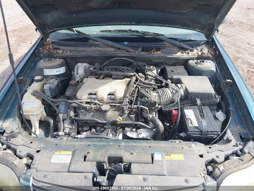 2001 Chevrolet Malibu VIN: 1G1ND52J116270858 Lot: 39802505