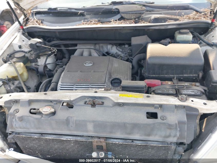 2001 Lexus Rx 300 VIN: JTJGF10U410088930 Lot: 39802517