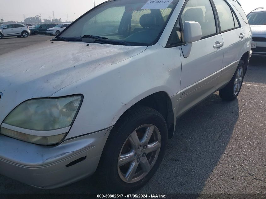 2001 Lexus Rx 300 VIN: JTJGF10U410088930 Lot: 39802517