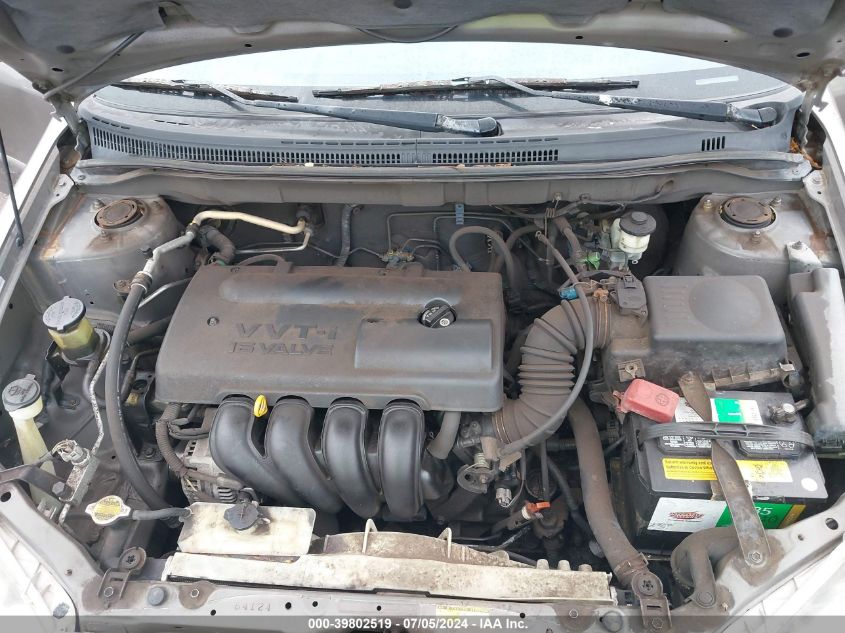 2004 Toyota Corolla S VIN: 1NXBR32E34Z226150 Lot: 39802519