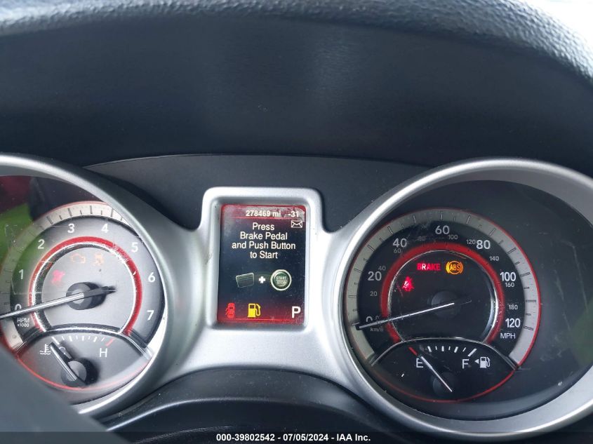 2016 Dodge Journey Se VIN: 3C4PDCAB0GT215296 Lot: 39802542