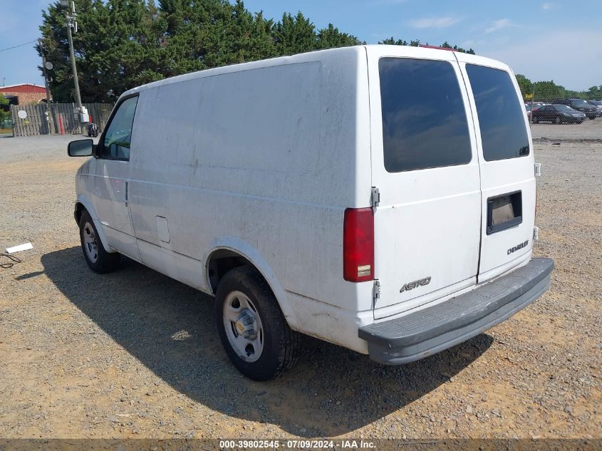 2003 Chevrolet Astro VIN: 1GCDM19X83B126563 Lot: 39802545