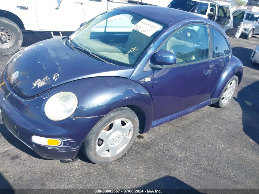 1999 Volkswagen New Beetle Gls VIN: 3VWCA21C6XM447340 Lot: 39802557