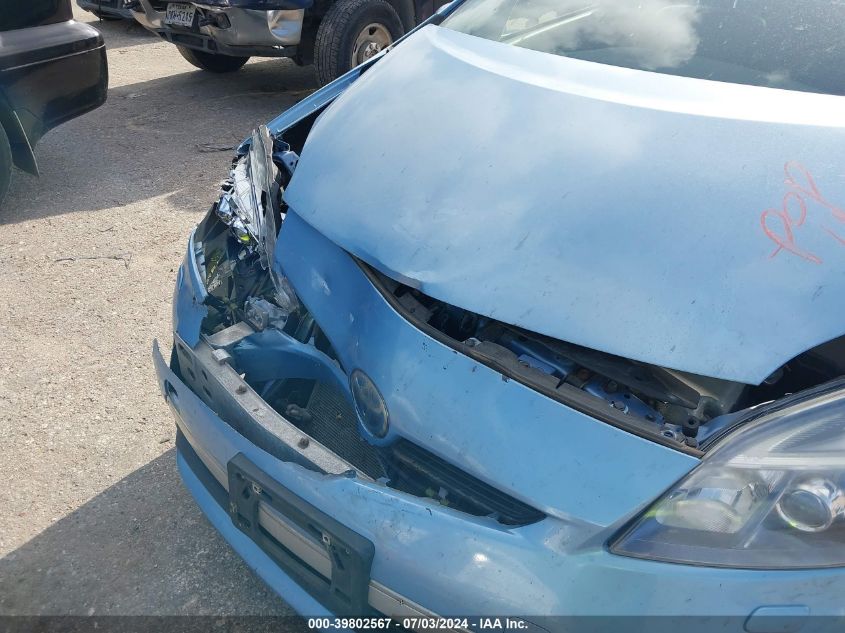 2012 Toyota Prius Plug-In Advanced VIN: JTDKN3DP6C3011316 Lot: 39802567