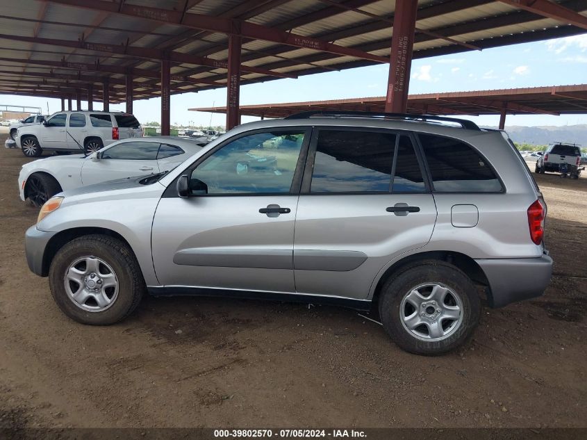 2004 Toyota Rav4 VIN: JTEGD20V440010302 Lot: 39802570