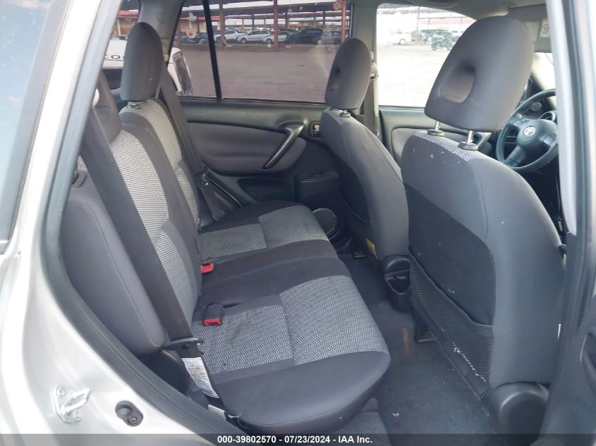 2004 Toyota Rav4 VIN: JTEGD20V440010302 Lot: 39802570