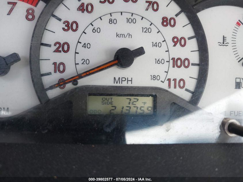 2004 Toyota Corolla S VIN: 1NXBR32E74Z199339 Lot: 39802577