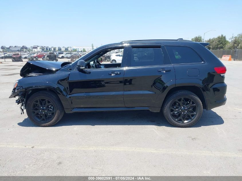 2021 Jeep Grand Cherokee Limited X 4X2 VIN: 1C4RJEBG3MC783119 Lot: 39802591