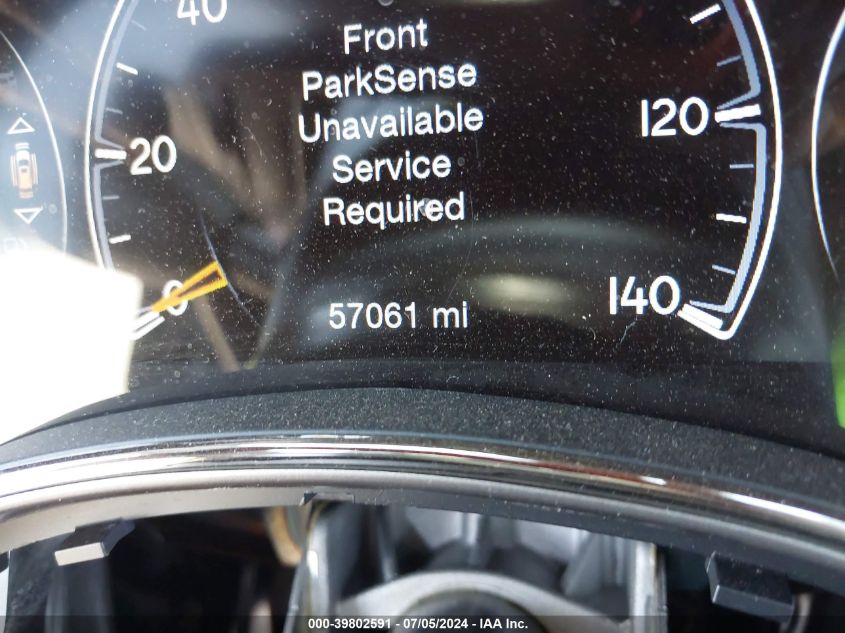 2021 Jeep Grand Cherokee Limited X 4X2 VIN: 1C4RJEBG3MC783119 Lot: 39802591