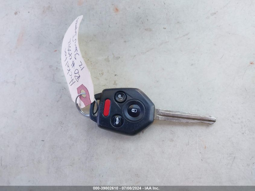 2012 Subaru Impreza 2.0I Premium VIN: JF1GJAC69CH024360 Lot: 39802610