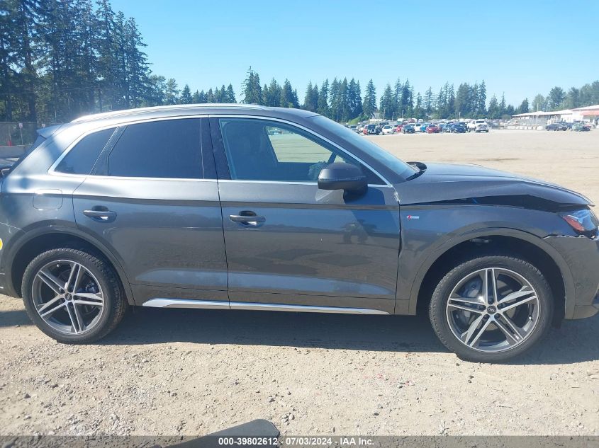 2022 Audi Q5 E Prestige 55 VIN: WA1F2AFY6N2080305 Lot: 39802612