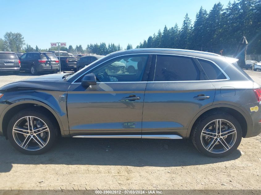 2022 Audi Q5 E Prestige 55 VIN: WA1F2AFY6N2080305 Lot: 39802612