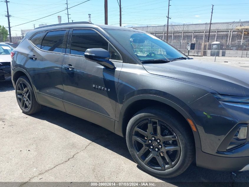 2022 Chevrolet Blazer Fwd 2Lt VIN: 3GNKBCR48NS179471 Lot: 39802614