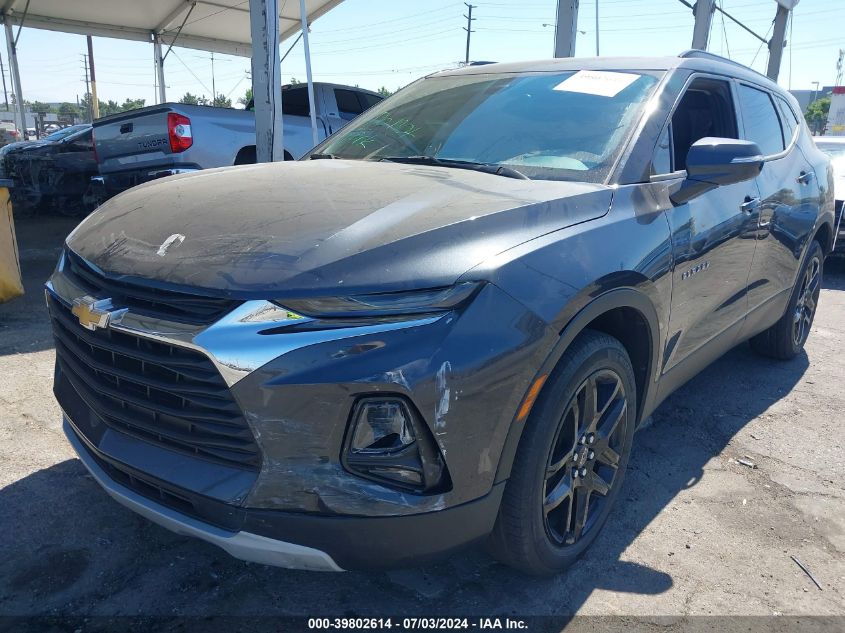 2022 Chevrolet Blazer Fwd 2Lt VIN: 3GNKBCR48NS179471 Lot: 39802614