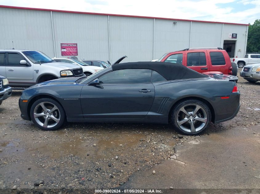 2014 CHEVROLET CAMARO 2LT - 2G1FC3D34E9218892