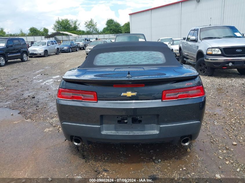 2014 CHEVROLET CAMARO 2LT - 2G1FC3D34E9218892