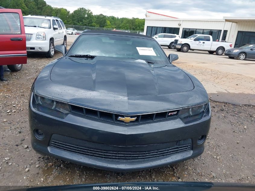 2014 CHEVROLET CAMARO 2LT - 2G1FC3D34E9218892