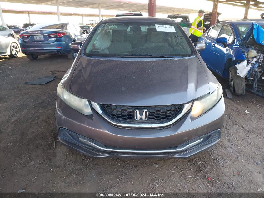 2014 Honda Civic Ex VIN: 19XFB2F82EE064567 Lot: 39802625