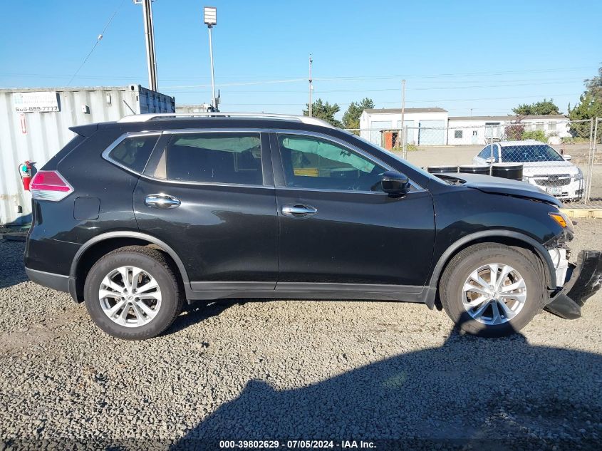 2016 Nissan Rogue Sv VIN: KNMAT2MT6GP696263 Lot: 39802629