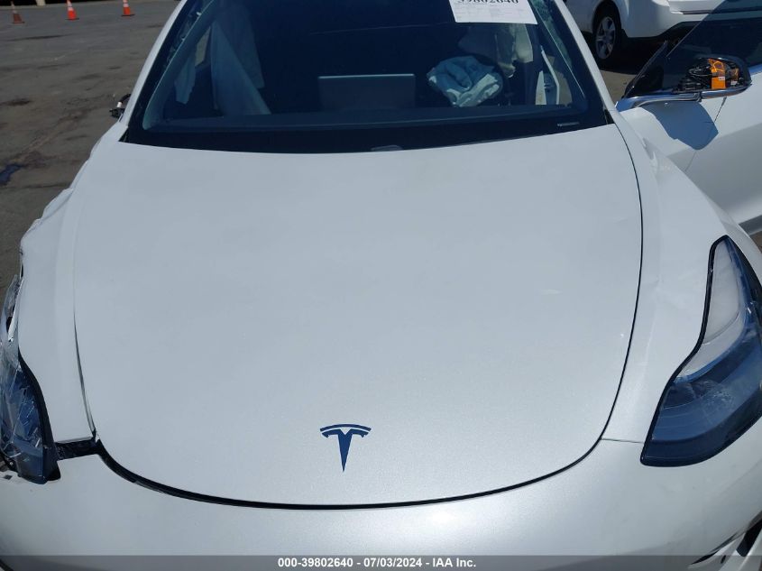 2020 Tesla Model 3 Long Range Dual Motor All-Wheel Drive VIN: 5YJ3E1EB0LF619282 Lot: 39802640