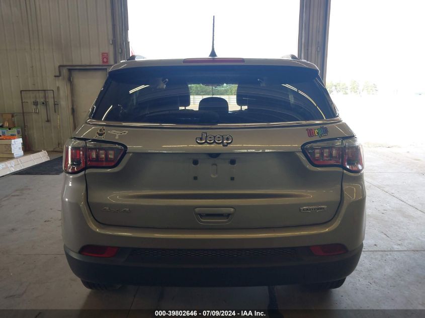 2019 Jeep Compass Latitude 4X4 VIN: 3C4NJDBBXKT630154 Lot: 39802646