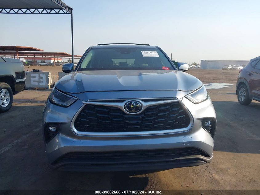 2021 Toyota Highlander Le VIN: 5TDZZRAH6MS032931 Lot: 39802668