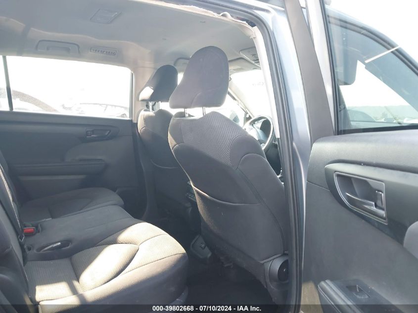 2021 Toyota Highlander Le VIN: 5TDZZRAH6MS032931 Lot: 39802668