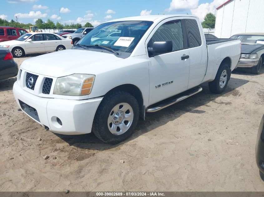 2006 Nissan Titan Xe VIN: 1N6BA06A76N561892 Lot: 40685658