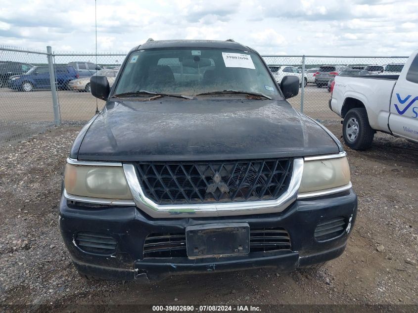 2003 Mitsubishi Montero Sport Xls VIN: JA4LS31R93J026644 Lot: 39802690