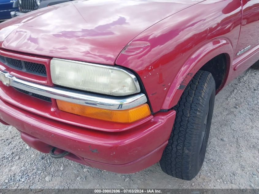 2003 Chevrolet Blazer Ls VIN: 1GNDT13XX3K177050 Lot: 39802696