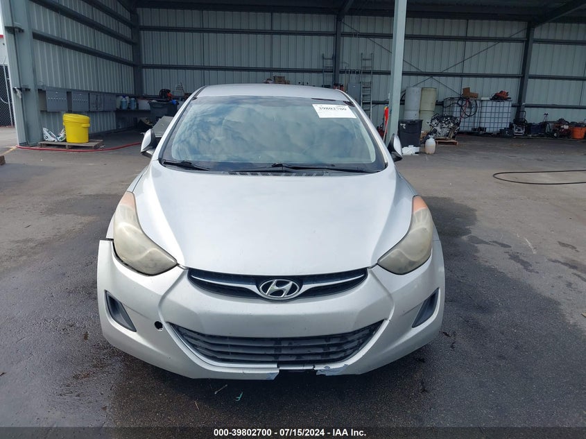 2012 Hyundai Elantra Gls (Ulsan Plant) VIN: KMHDH4AE6CU418695 Lot: 39802700