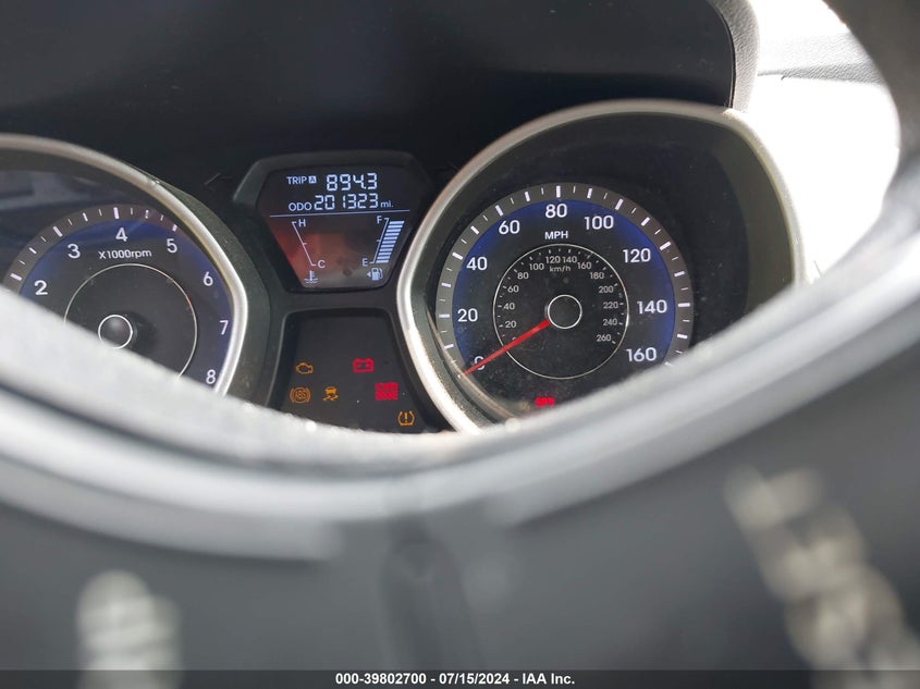 2012 Hyundai Elantra Gls (Ulsan Plant) VIN: KMHDH4AE6CU418695 Lot: 39802700