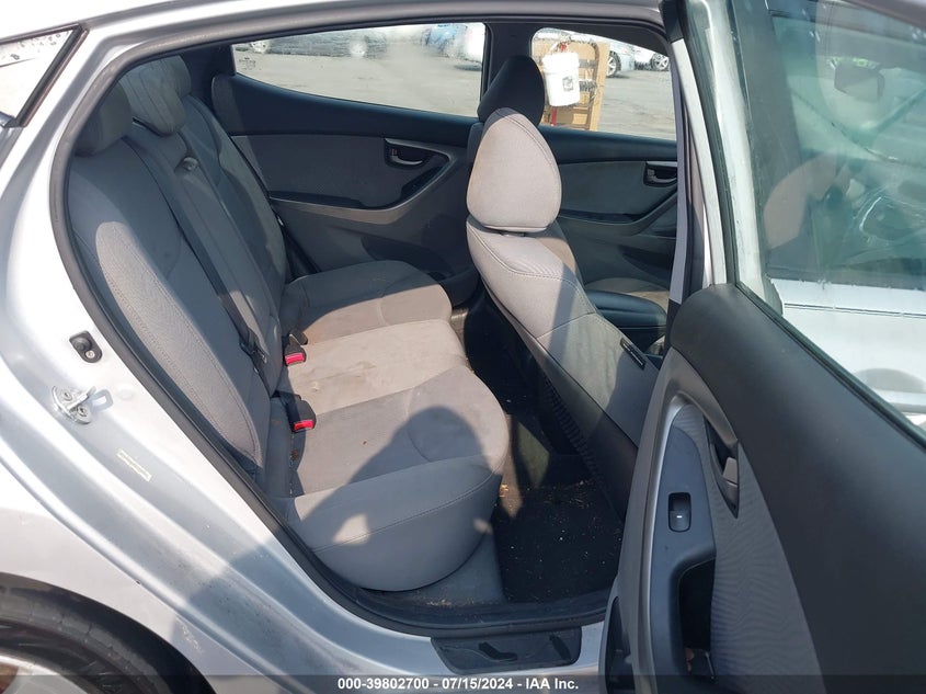 2012 Hyundai Elantra Gls (Ulsan Plant) VIN: KMHDH4AE6CU418695 Lot: 39802700