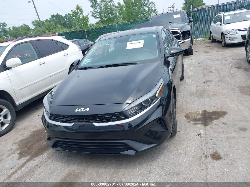 2022 Kia Forte Fe/Lxs VIN: 3KPF24AD3NE456375 Lot: 39802701