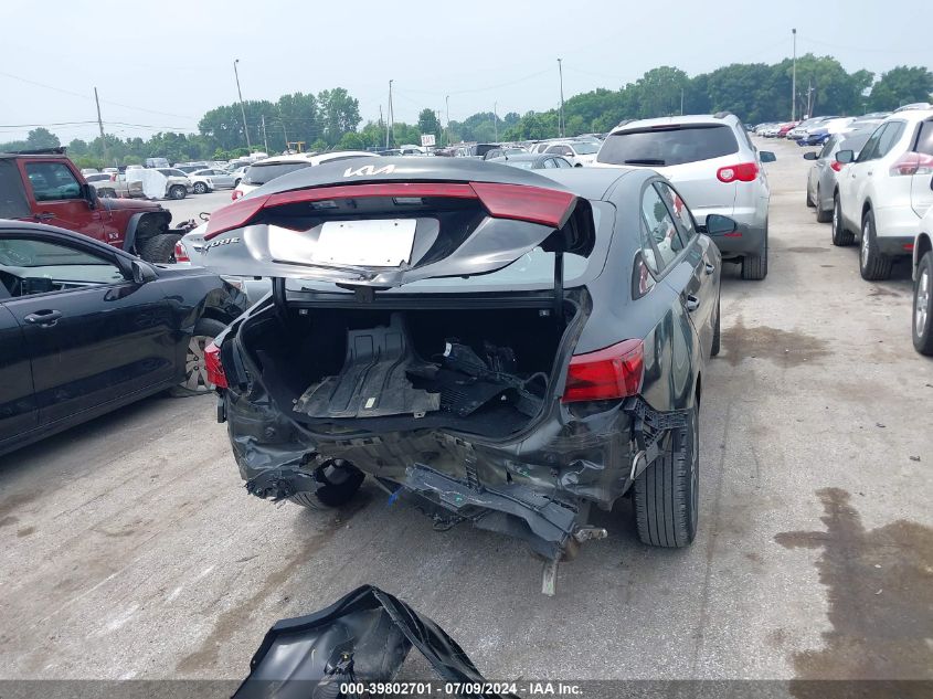 2022 Kia Forte Fe/Lxs VIN: 3KPF24AD3NE456375 Lot: 39802701