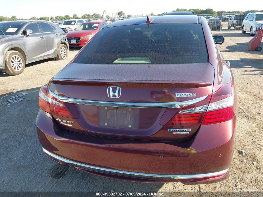 JHMCR6F70HC023734 2017 Honda Accord Hybrid Touring