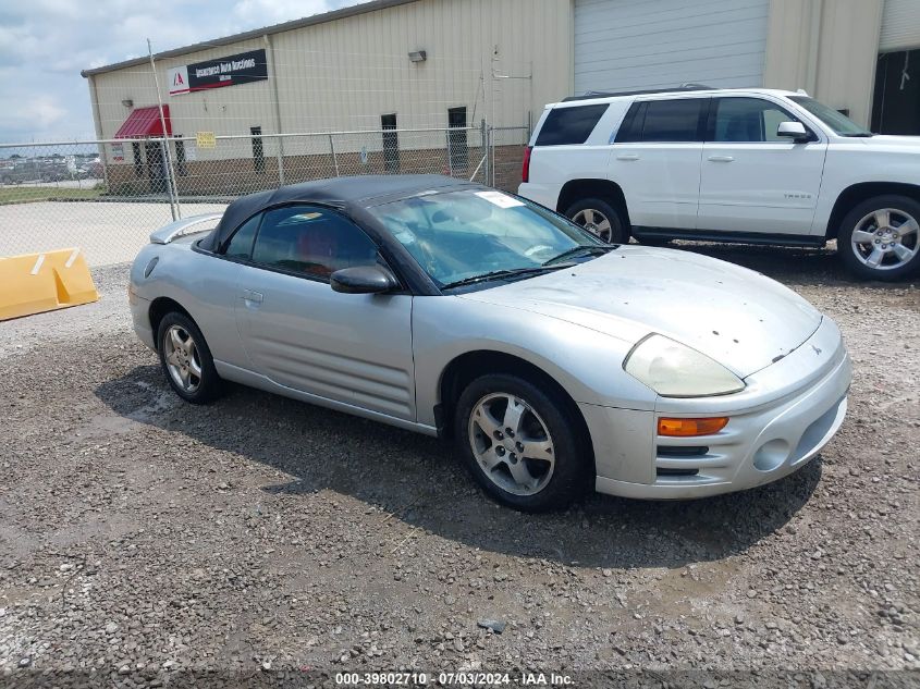 4A3AE45GX3E025303 2003 Mitsubishi Eclipse Spyder Gs