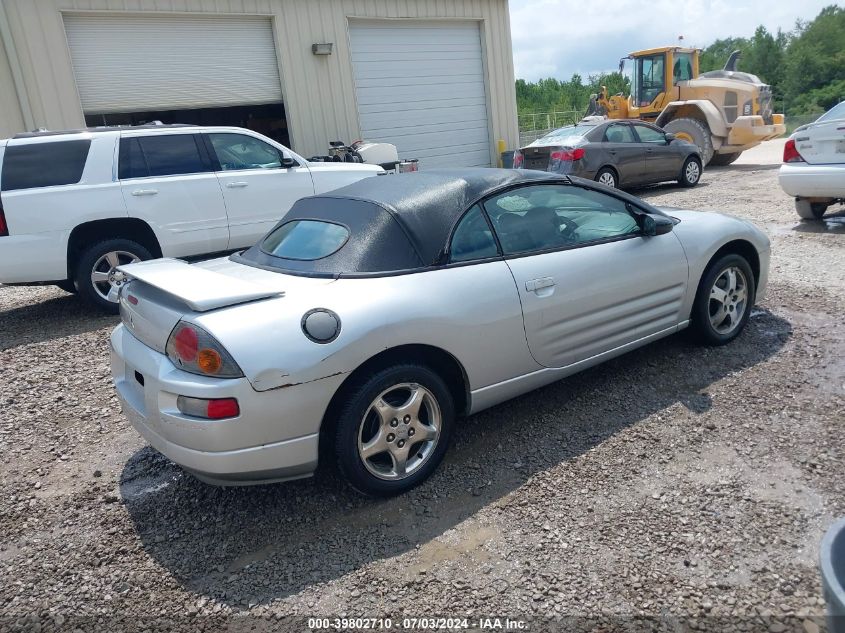 4A3AE45GX3E025303 2003 Mitsubishi Eclipse Spyder Gs