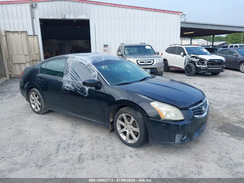 2007 Nissan Maxima 3.5 Se VIN: 1N4BA41E47C815520 Lot: 40284075