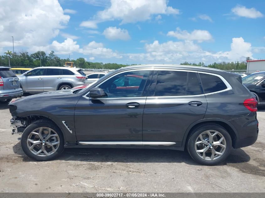 2020 BMW X3 Sdrive30I VIN: 5UXTY3C03L9C48330 Lot: 39802717