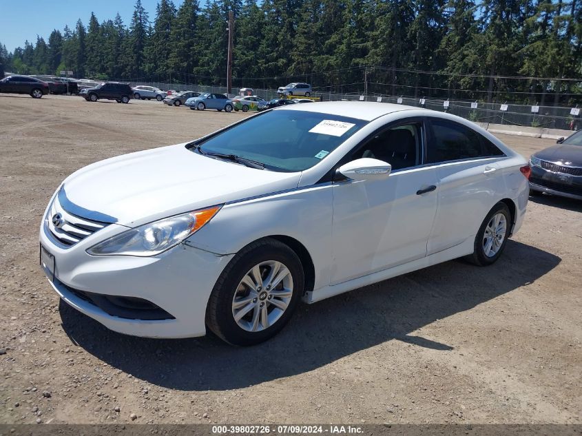 5NPEB4AC3EH835911 2014 Hyundai Sonata Gls