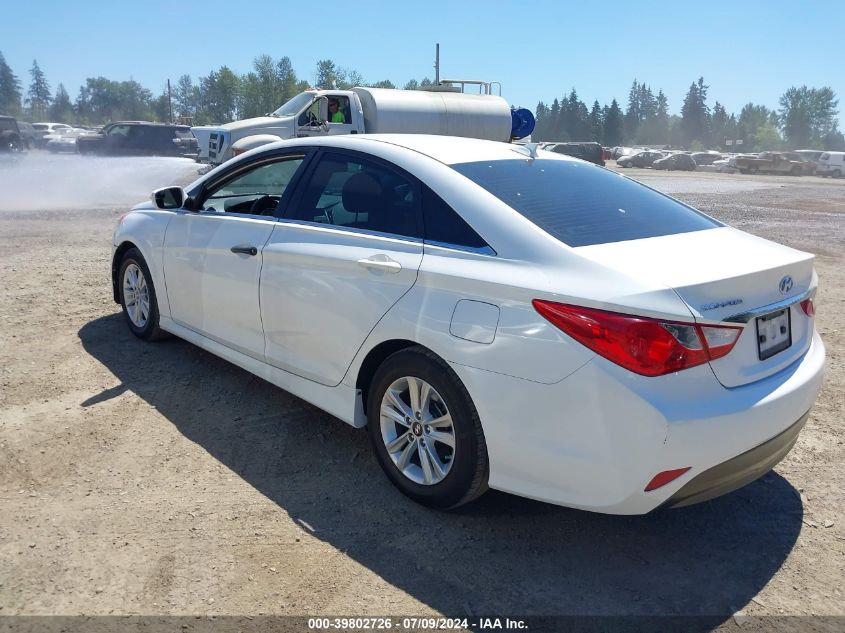 5NPEB4AC3EH835911 2014 Hyundai Sonata Gls